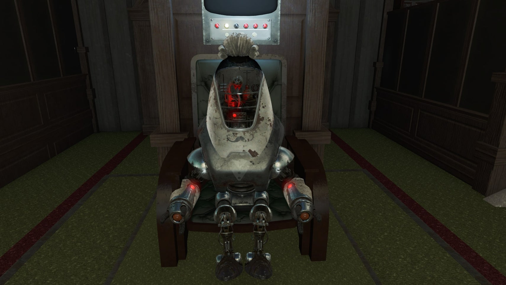 The player speaks with a bot voiced by John Bercow in Fallout 4 mod, Fallout London - 1