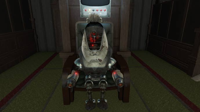 The player speaks with a bot voiced by John Bercow in Fallout 4 mod, Fallout London