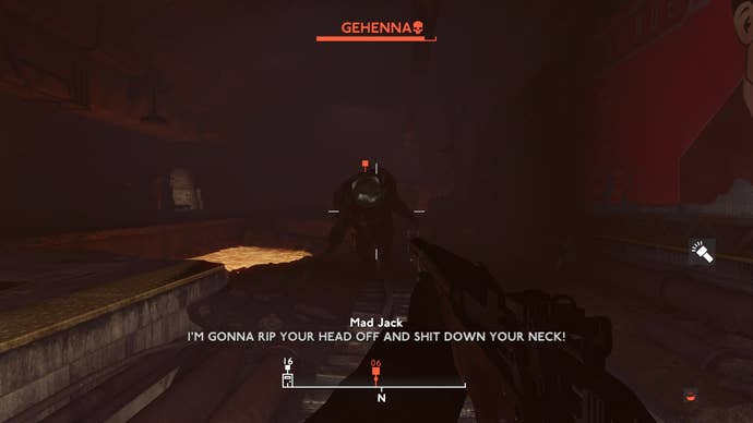 The player fights Gahenna in an underground station in Fallout 4 mod, Fallout London