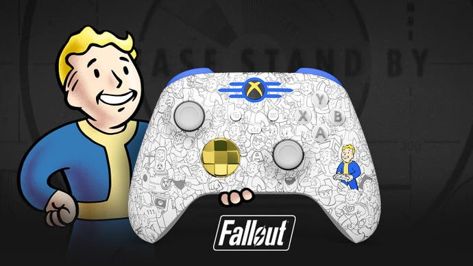 The Fallout Xbox controller design