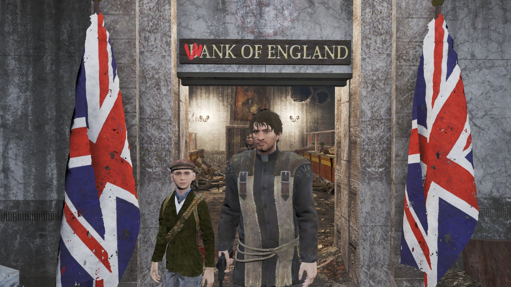 The bank of England in Fallout: London. - 1