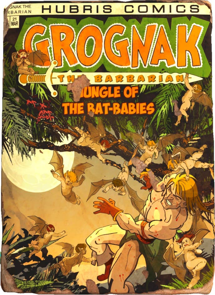 Fallout4 Grognak the Barbarian comic book cover