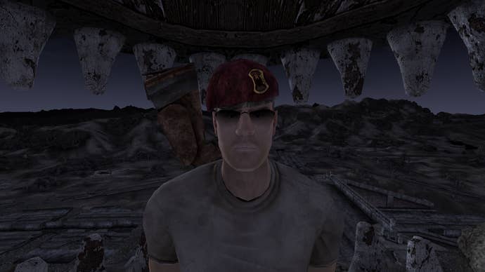 Boone in Fallout New Vegas.