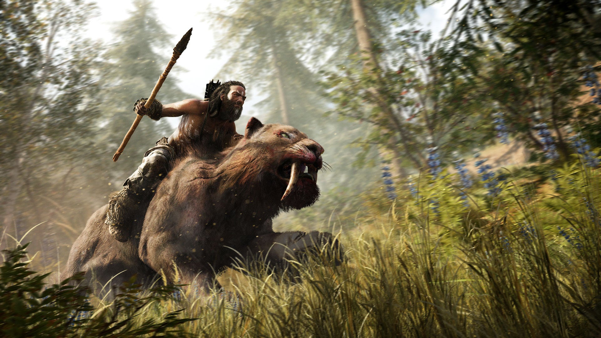 Far Cry Primal Beast Master Hunt The Bloodfang Sabertooth VG247