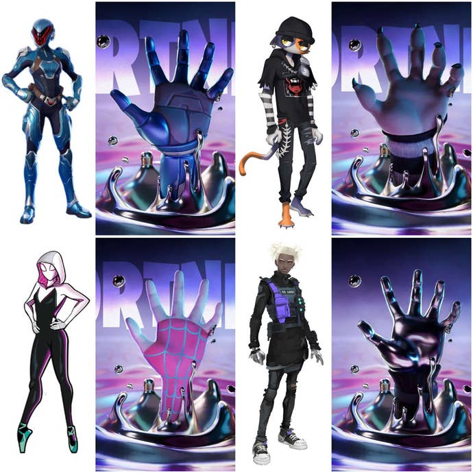 Fortnite image teasers.