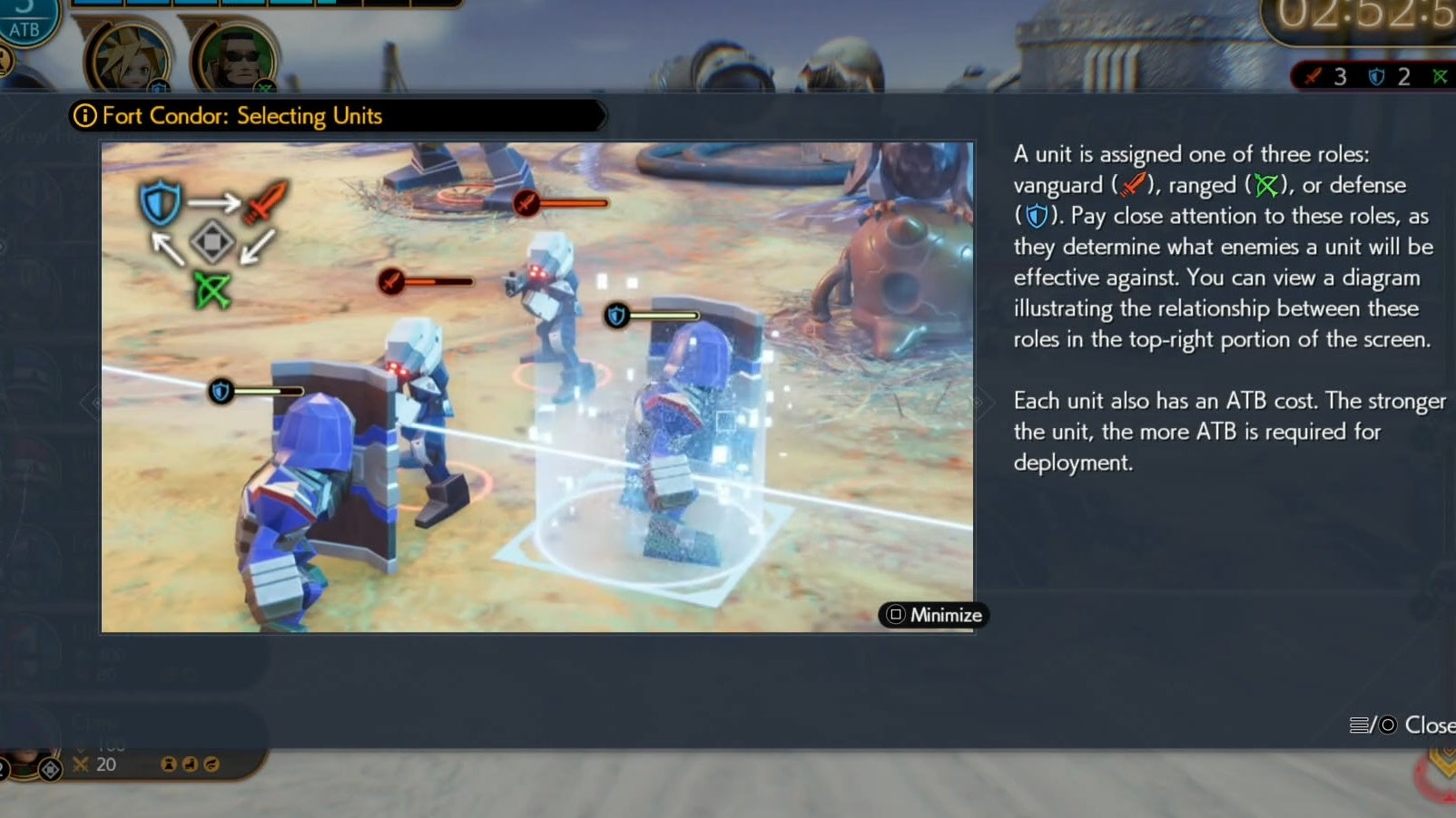 Fort Condor type chart for strengths and weaknesses in Final Fantasy 7 Rebirth.