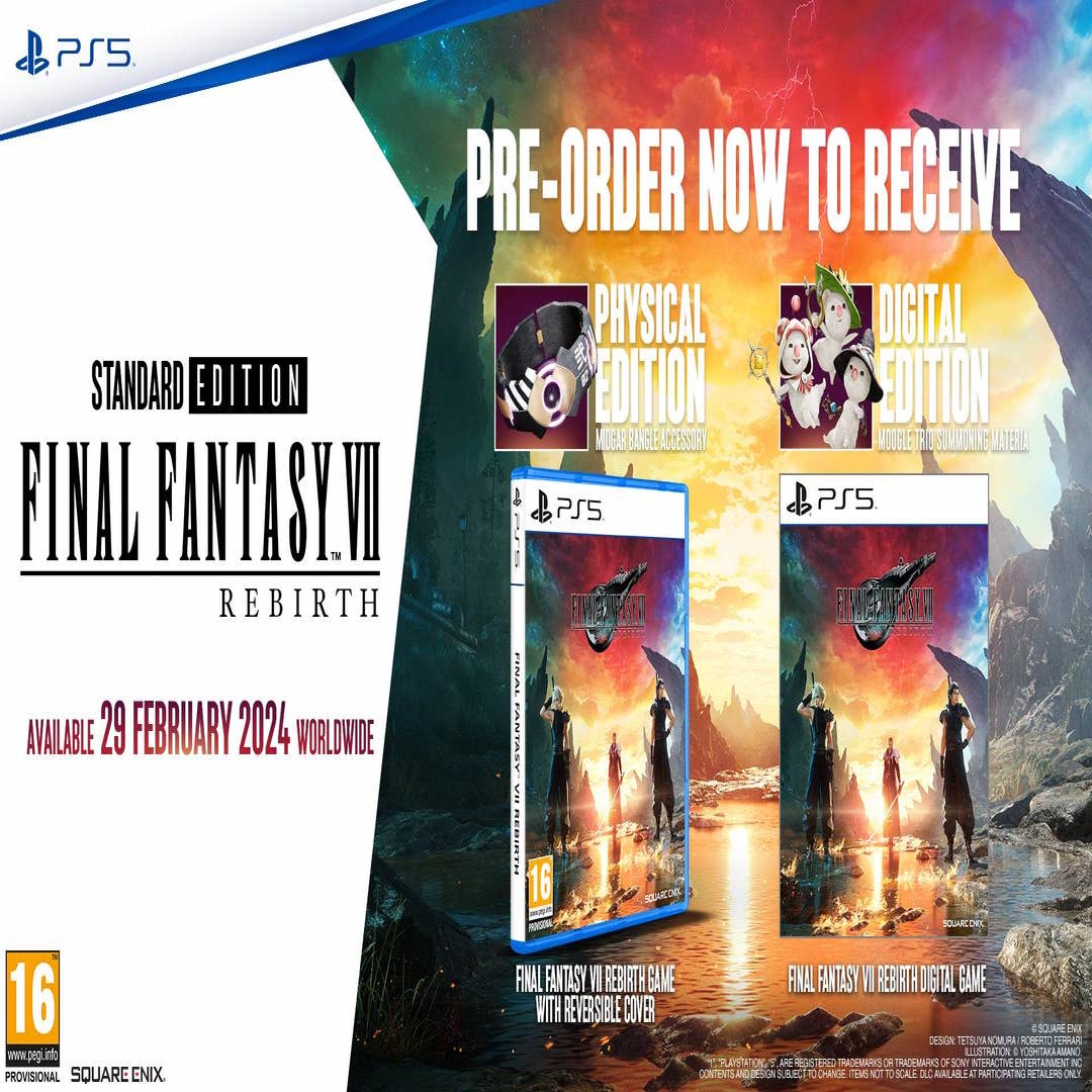 final fantasy: Final Fantasy 7 Rebirth: Here's release date
