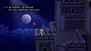 Final Fantasy 6 pixel remaster with new font