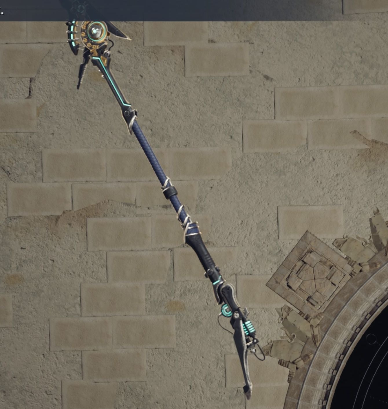 Aerith&rsquo;s Gambanteinn weapon in Final Fantasy 7 Rebirth.