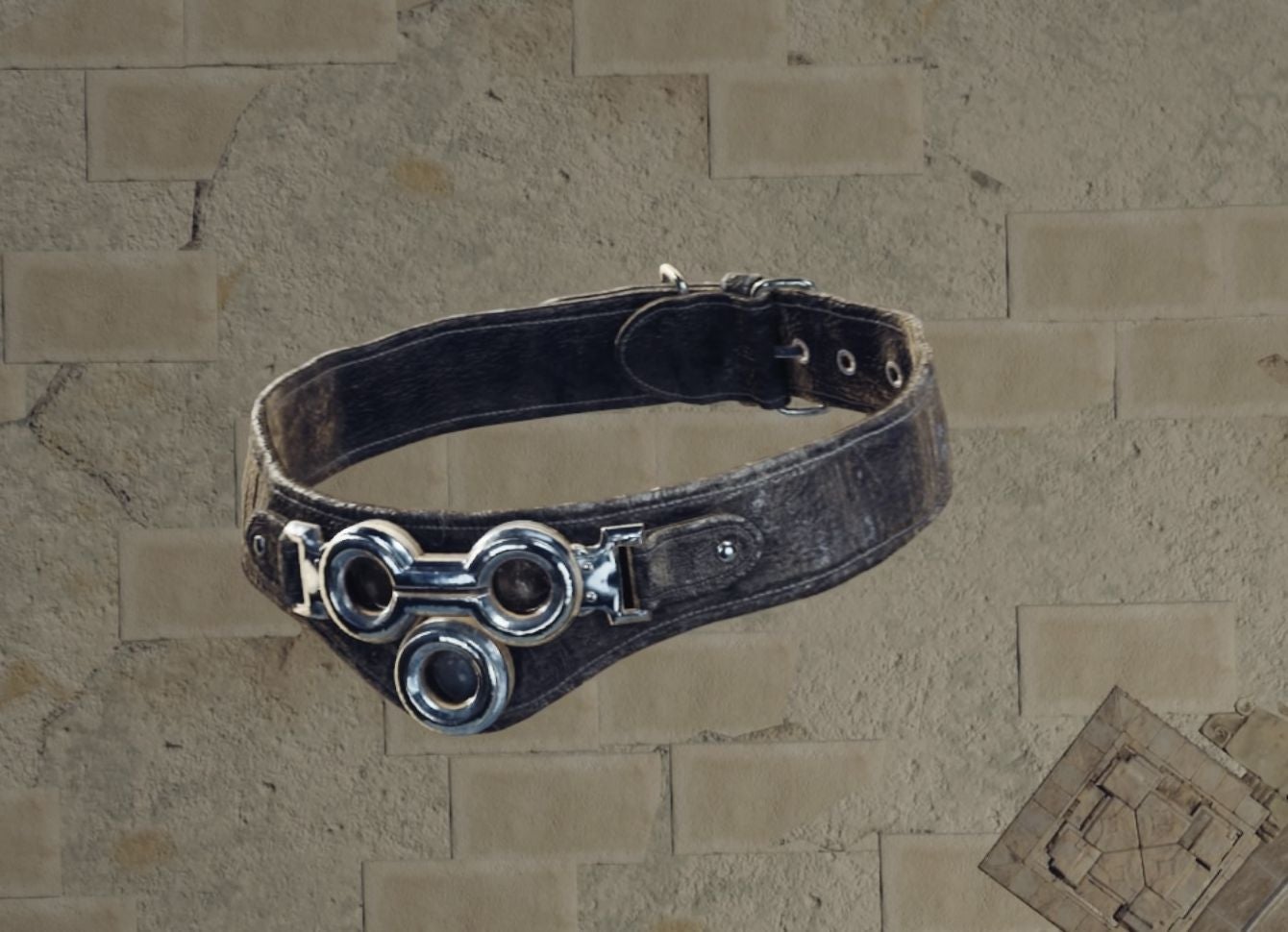 Red 13&rsquo;s Mythril Collar weapon in Final Fantasy 7 Rebirth.