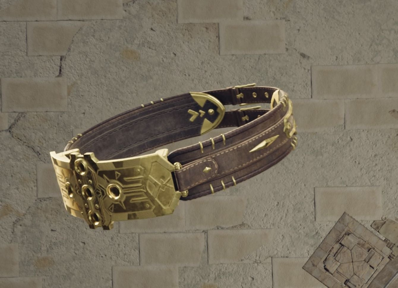 Red 13&rsquo;s Golden Collar weapon in Final Fantasy 7 Rebirth.