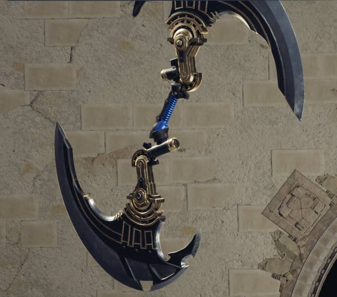 Yuffie’s Twin Viper weapon in Final Fantasy 7 Rebirth.