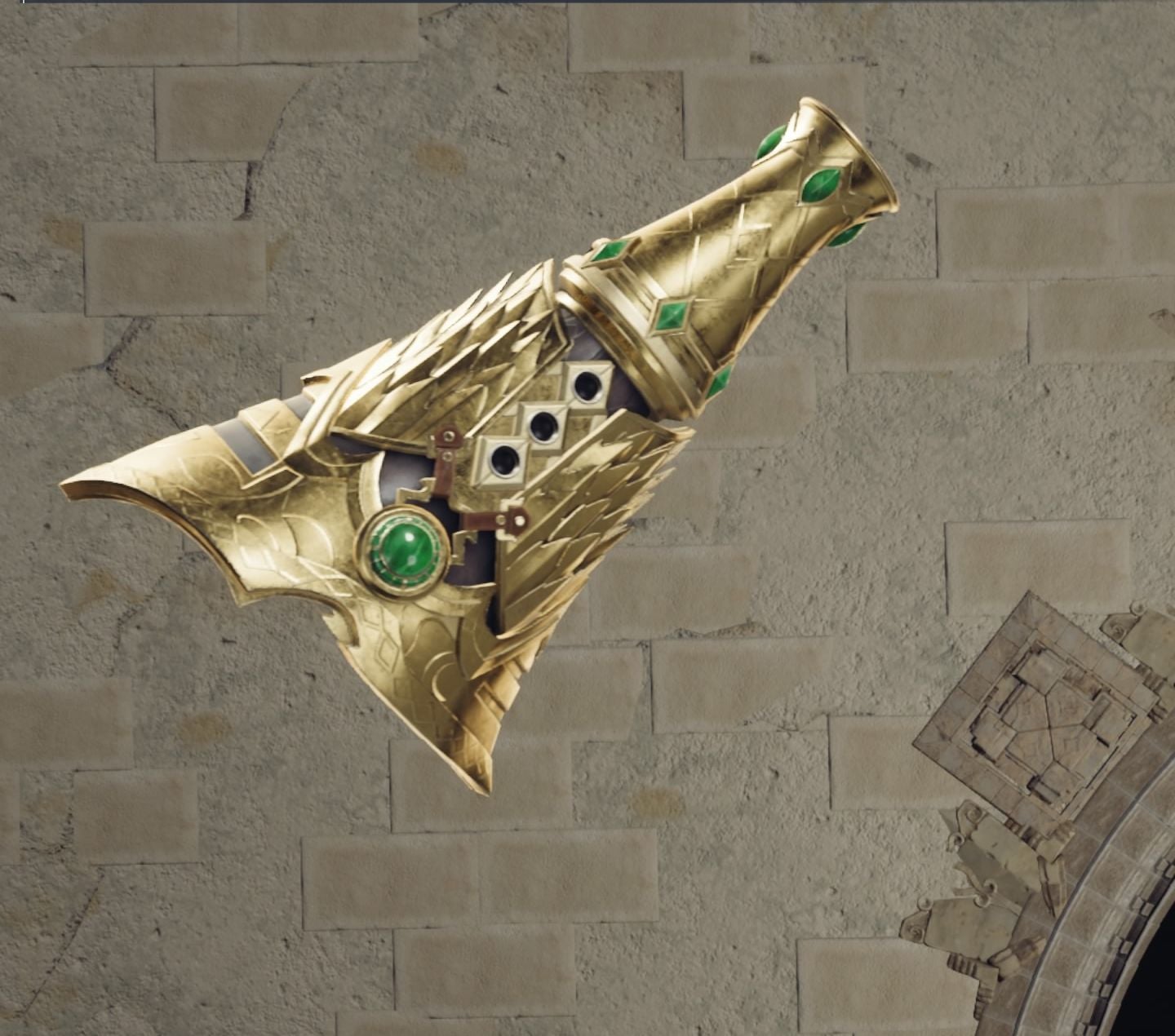 Cait Sith&rsquo;s Golden Megaphone weapon in Final Fantasy 7 Rebirth.