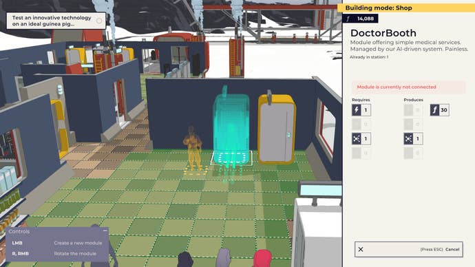 Building a Doctor Booth module in Flat Eye