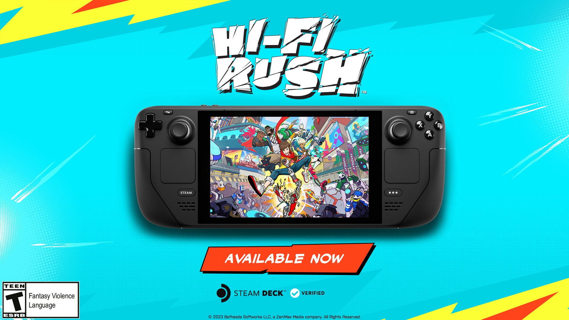 Hi-Fi Rush pode ser jogado na Steam Deck | Eurogamer.pt