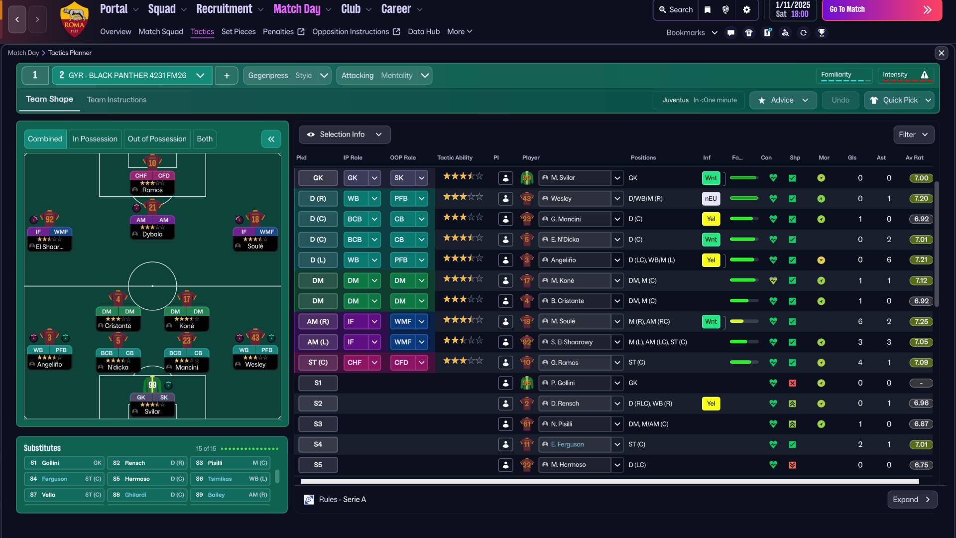 For all its changes, at the end of the day, Football Manager 26 remains a halcyon spot on the Venn diagram for lovers of football and spreadsheets. - 3