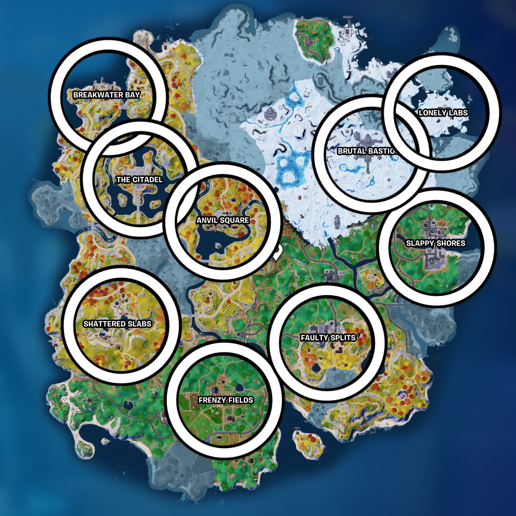 How to claim Capture Points in Fortnite and all Capture Point locations ...