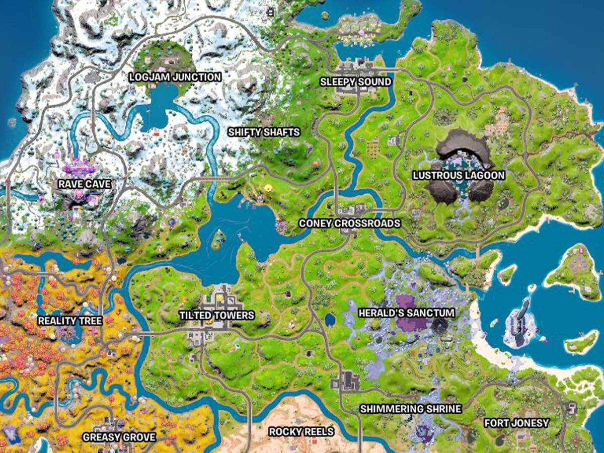Fortnite Map Season 3 Fortnite: Every New Vault Location In Chapter 3
