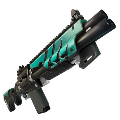 Menu view of the Gatekeeper Shotgun weapon in Fortnite.