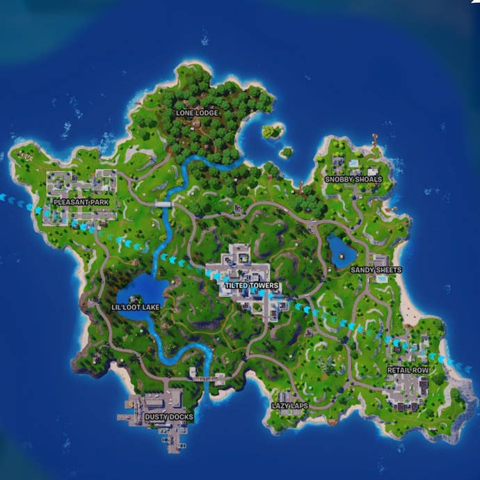 Fortnite Reload map