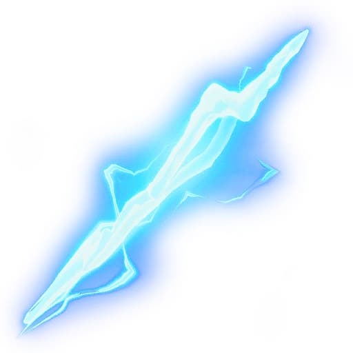Menu view of the Thunderbolt o Zeus weapon in Fortnite.