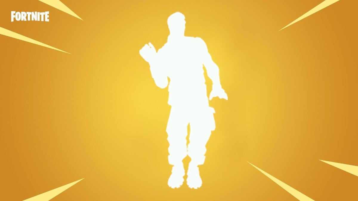 Fortnite&rsquo;s lesser-seen Tidy emote.