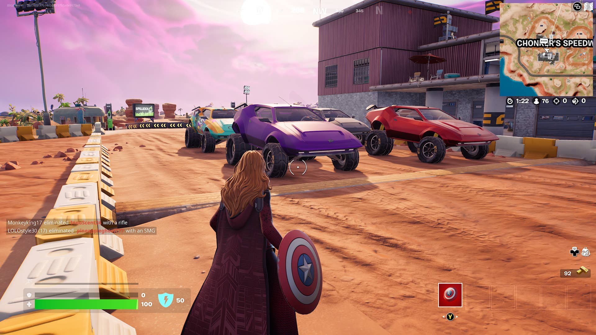 Mod A Whiplash With Off Road And Cow Catcher Fortnite Whiplash locations and how to mod Whiplash with off-road tires