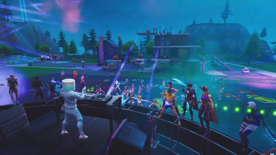 Fortnite&rsquo;s Marshmello concert from 2019