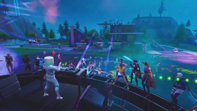 Fortnite’s Marshmello concert from 2019