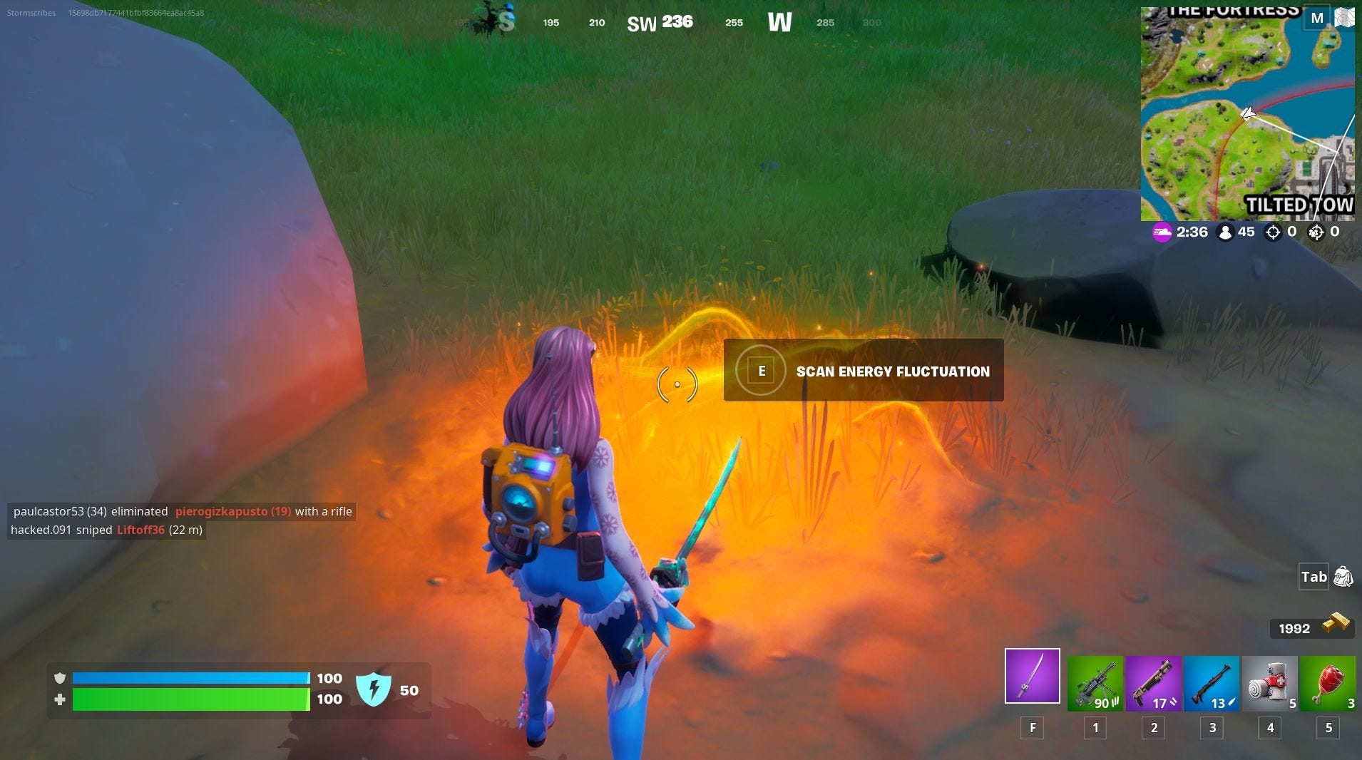 Where Is The Energy Fluctuation In Fortnite Where to find an energy fluctuation location near Loot Lake using the