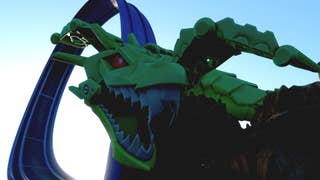 Forza Horizon 5 Hot Wheels dragon atop Hammer Mountain location