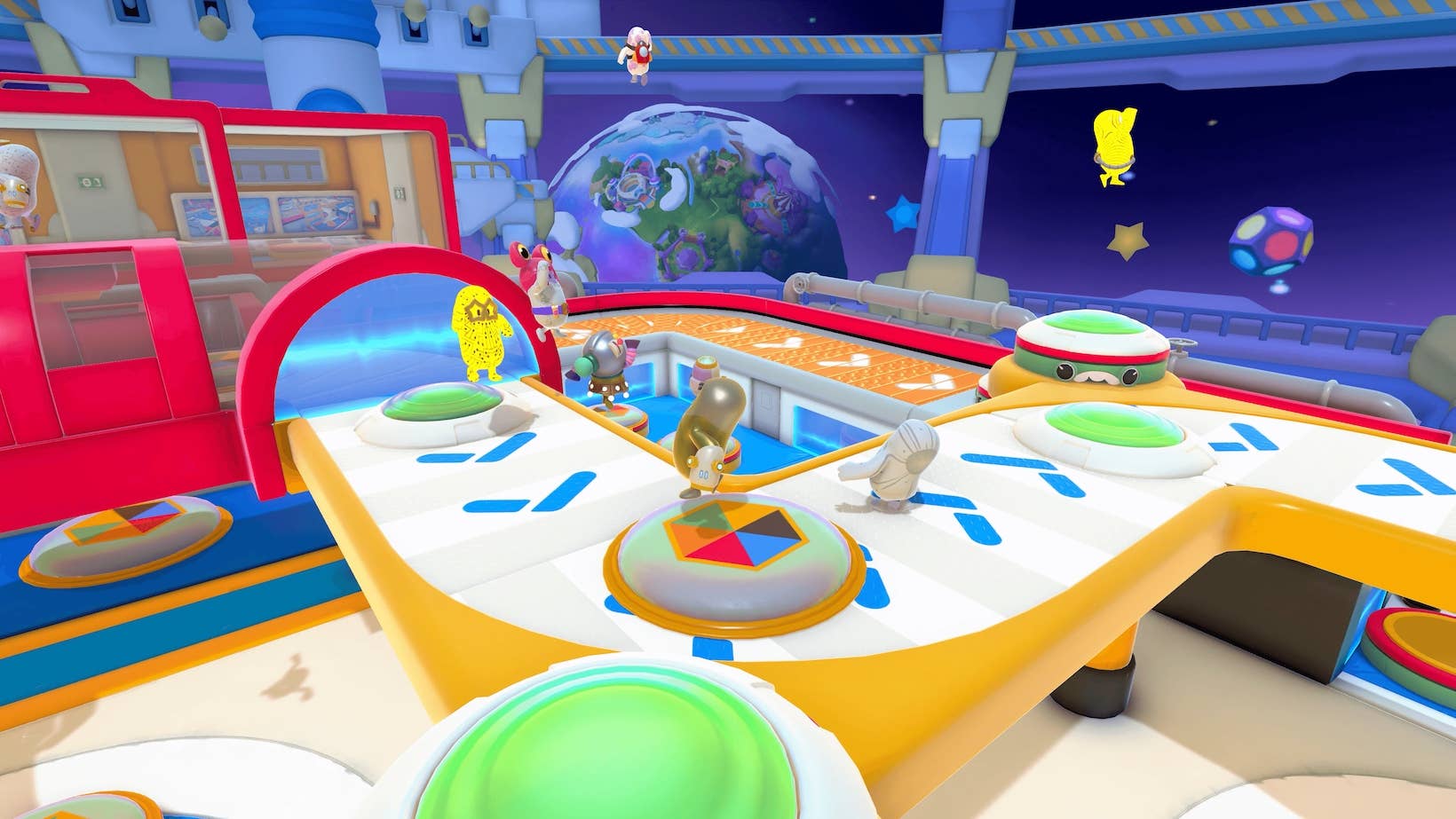 Fall Guys Ramp Map All new Fall Guys maps added in Season 2 Satellite Scramble | Eurogamer.net