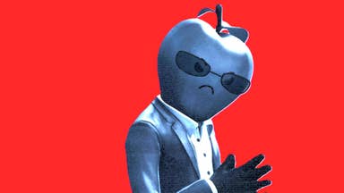 Fortnite's Apple man.