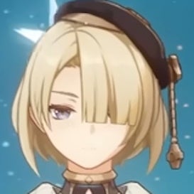 cropped square image of freminets face in menu