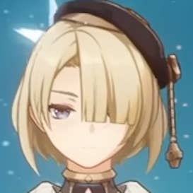 cropped square image of freminets face in menu