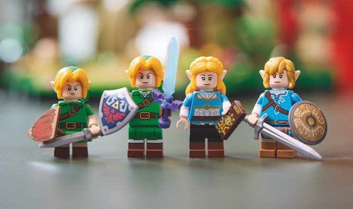 Figurines Lego de Légende de Zelda