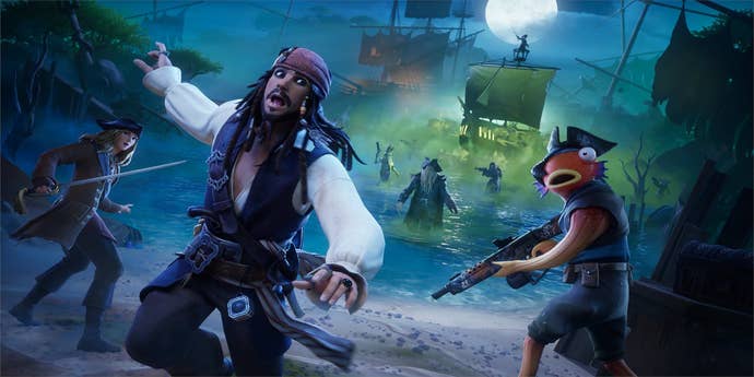 Pirates of the Caribbean x Fortnite