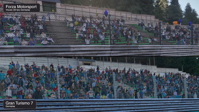 forza vs gran turismo 7 comparison: crowds