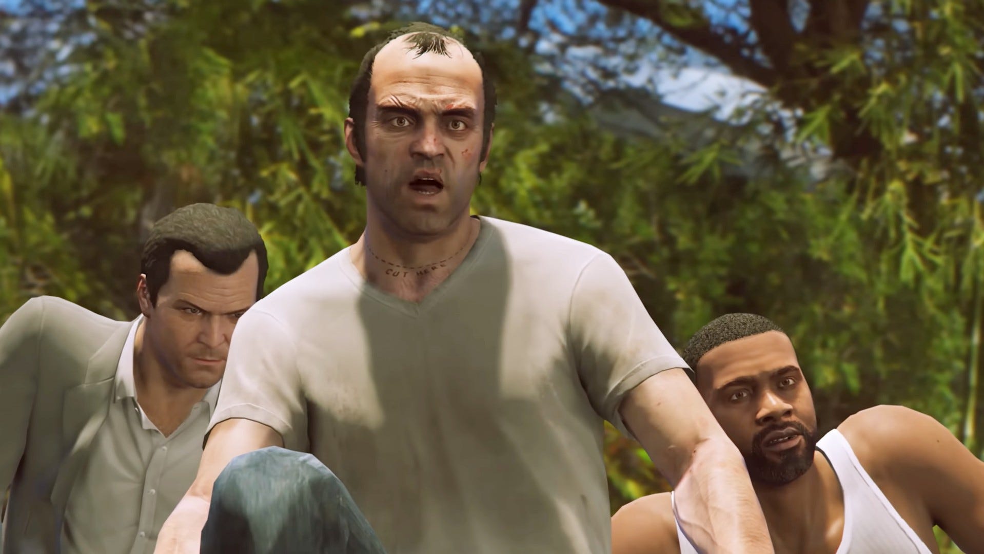 GTA 6 trailer reimagined with Franklin, Trevor, and Michael as the protagonists