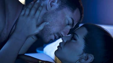 GTA 6's Jason and Lucia kiss in bed together