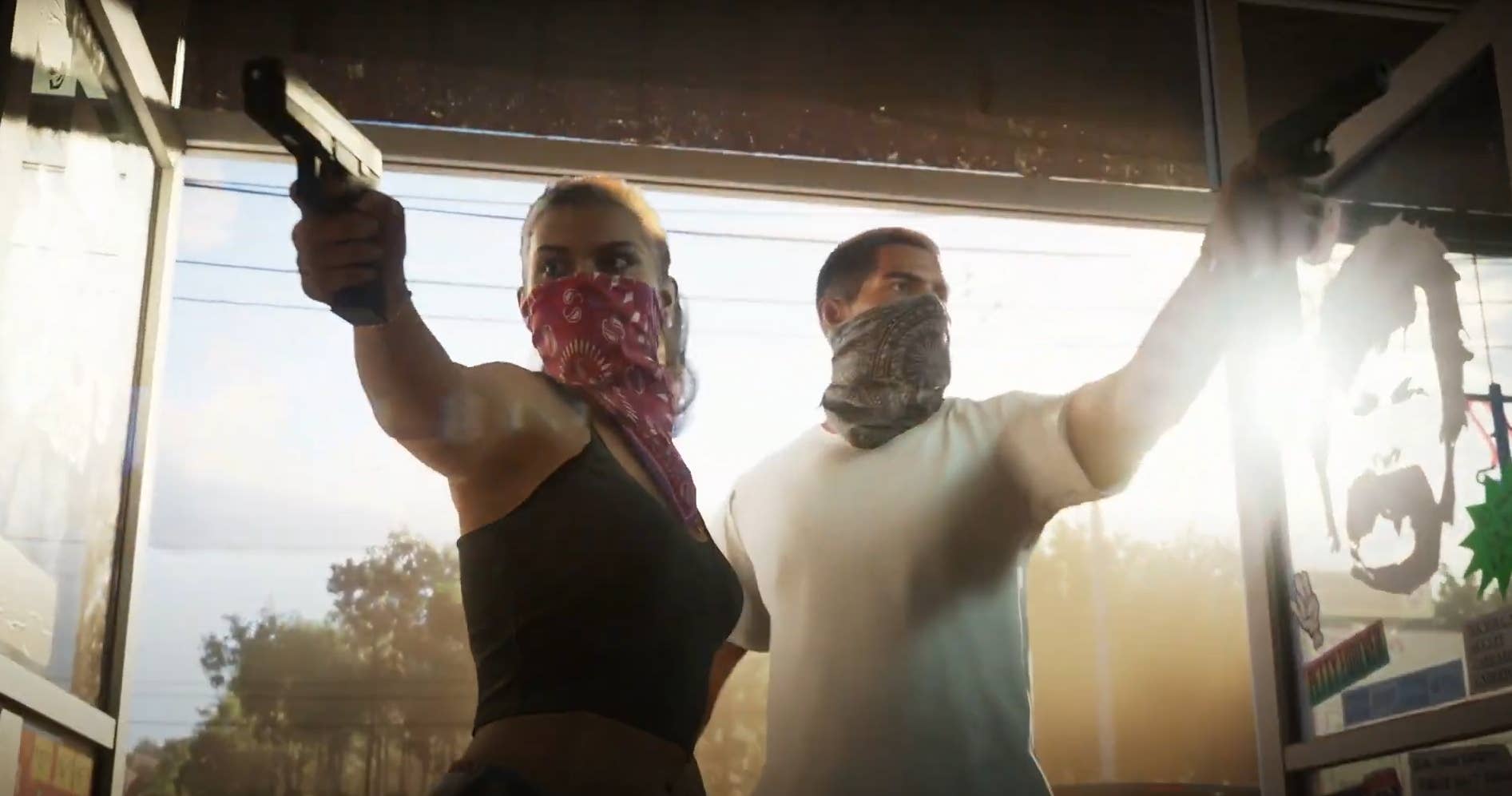 The protagonists from GTA 6.