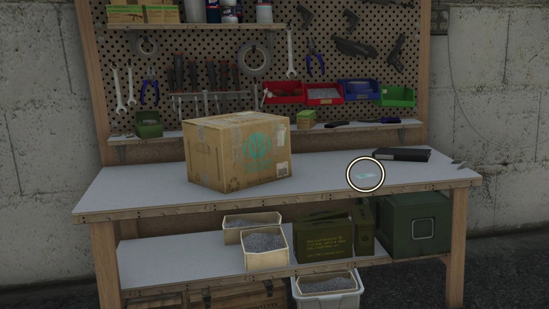 GTA Online keycard clue on bench unusual suspects mission