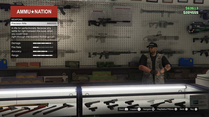 The Precision Rifle on sale in GTA Online Criminal Enterprises update