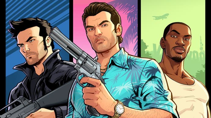 GTA Trilogy artwork.