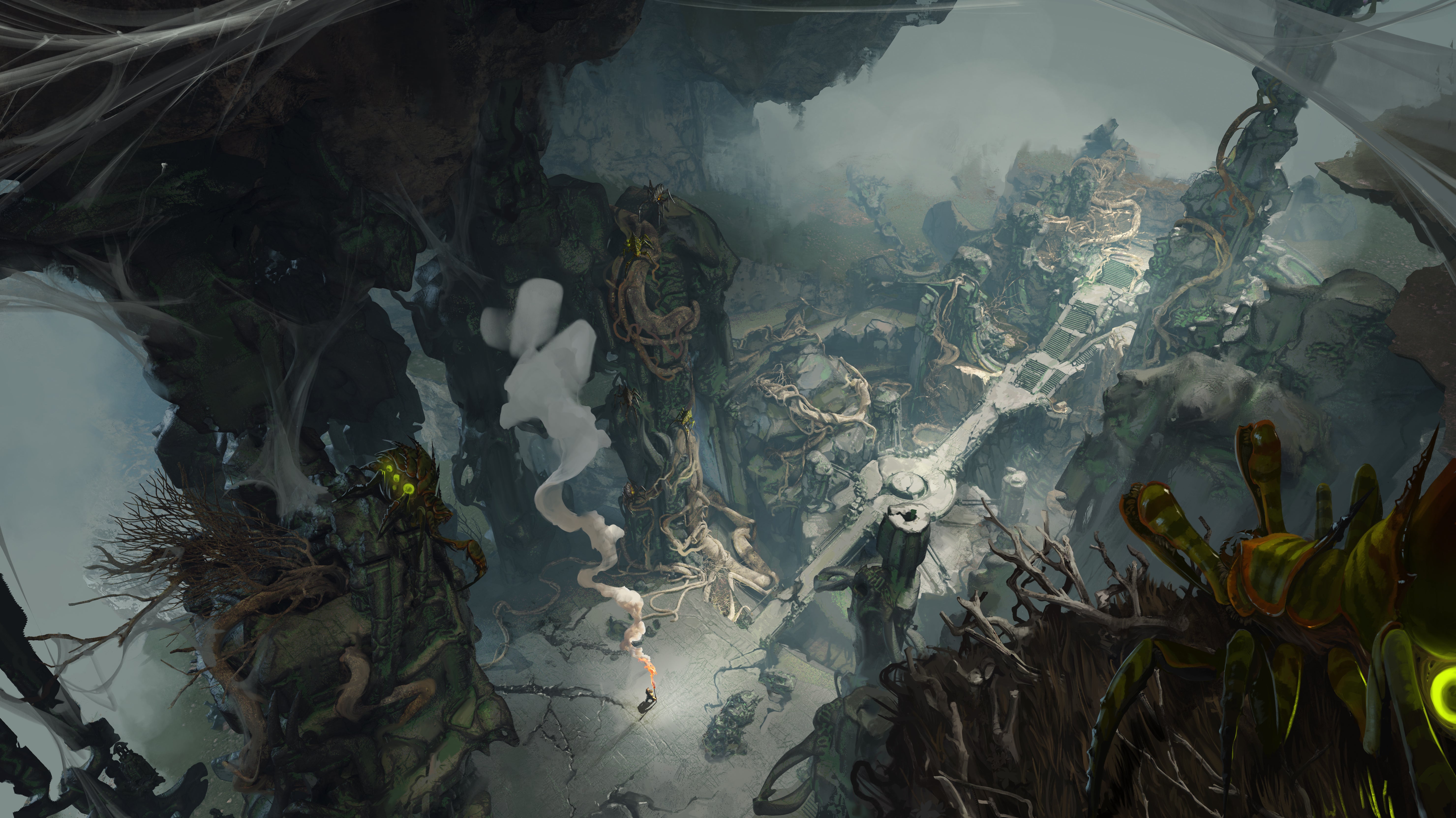 GW3---Dhumm_aerial Guild Wars 3: ArenaNet quer revolucionar MMOs com momentum
