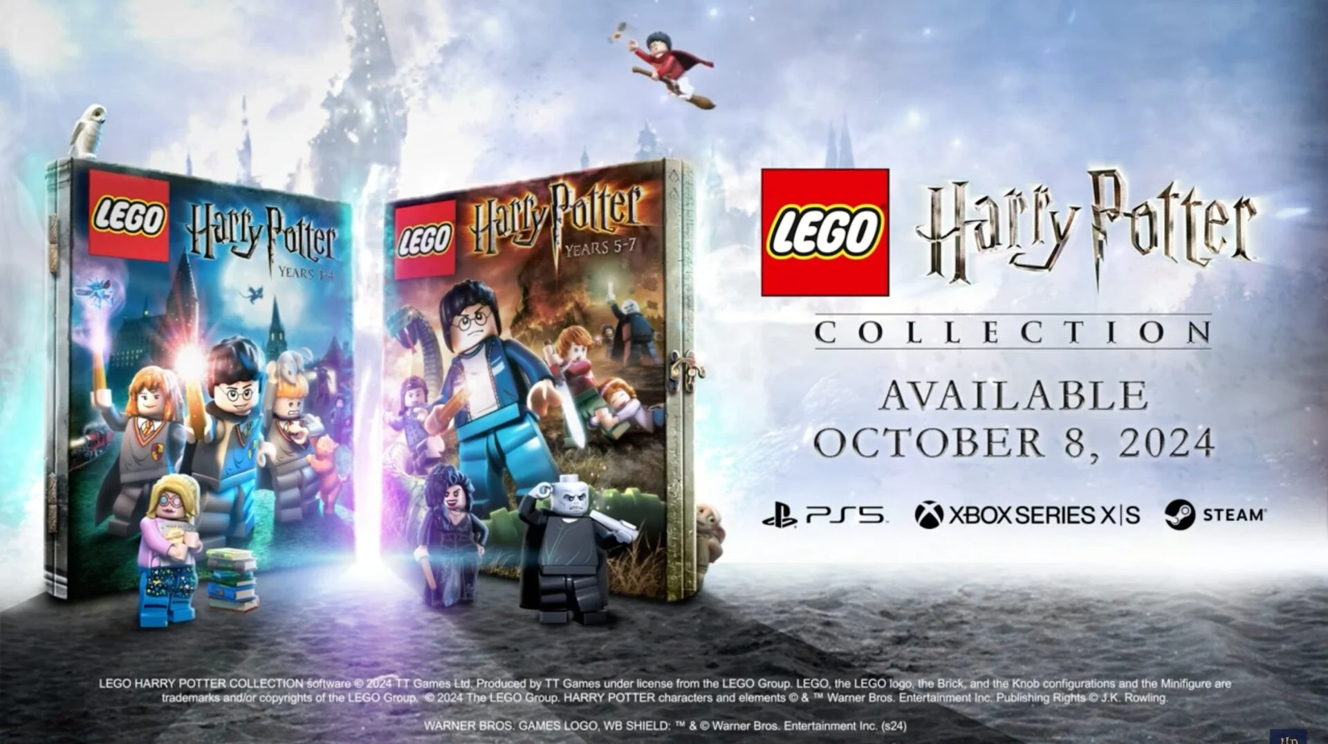 Anunciado Lego Harry Potter Collection para PS5 y Xbox Series X/S