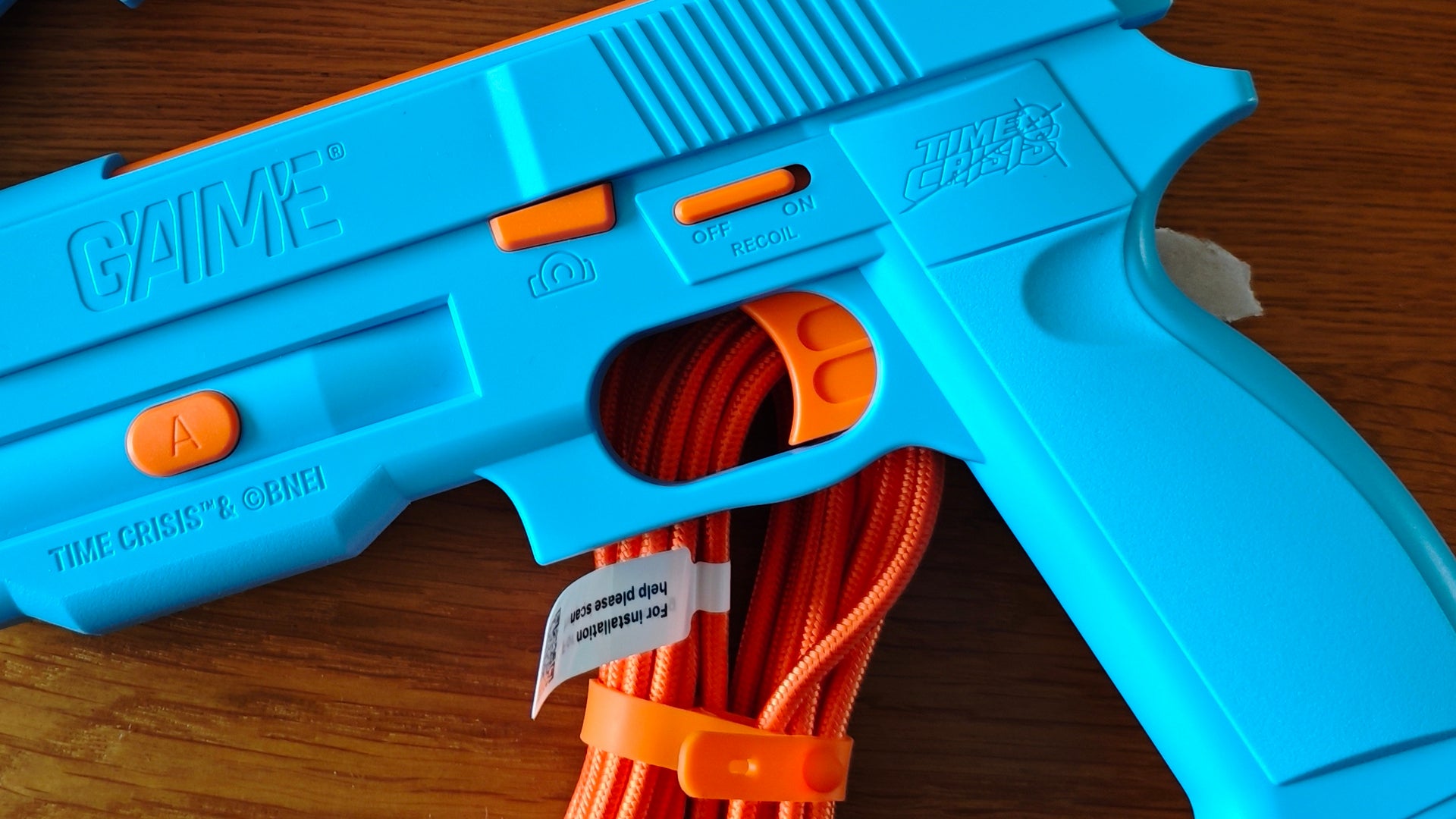 G'AIM'E Time Crisis Lightgun im Test - ein nettes Retro-Gimmick, aber mehr auch nicht