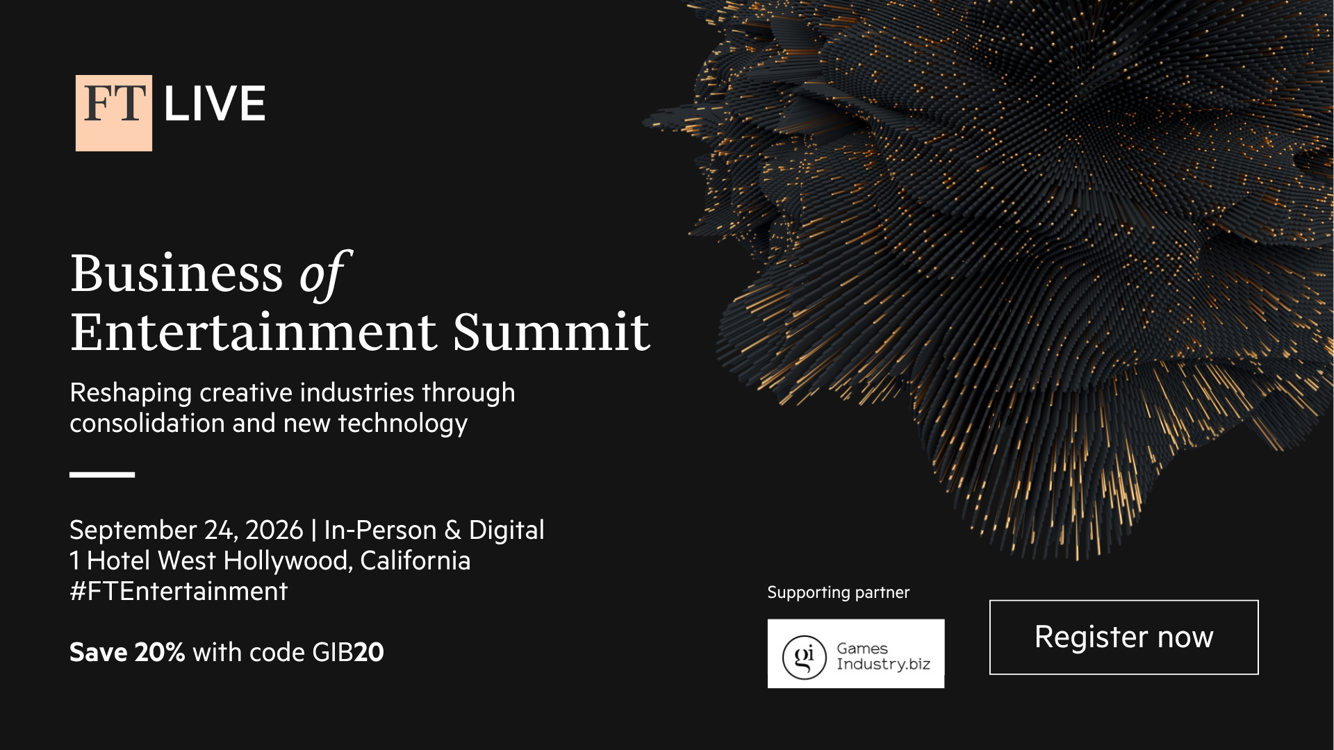 Executives from EA and Tencent to speak alongside Netflix, Sony, and Disney at FT Business of Entertainment summit