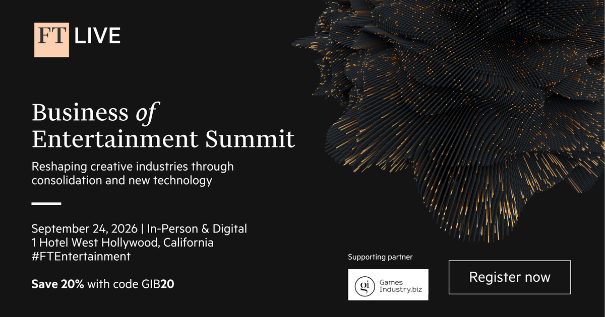 Executives from EA and Tencent to speak alongside Netflix, Sony, and Disney at FT Business of Entertainment summit