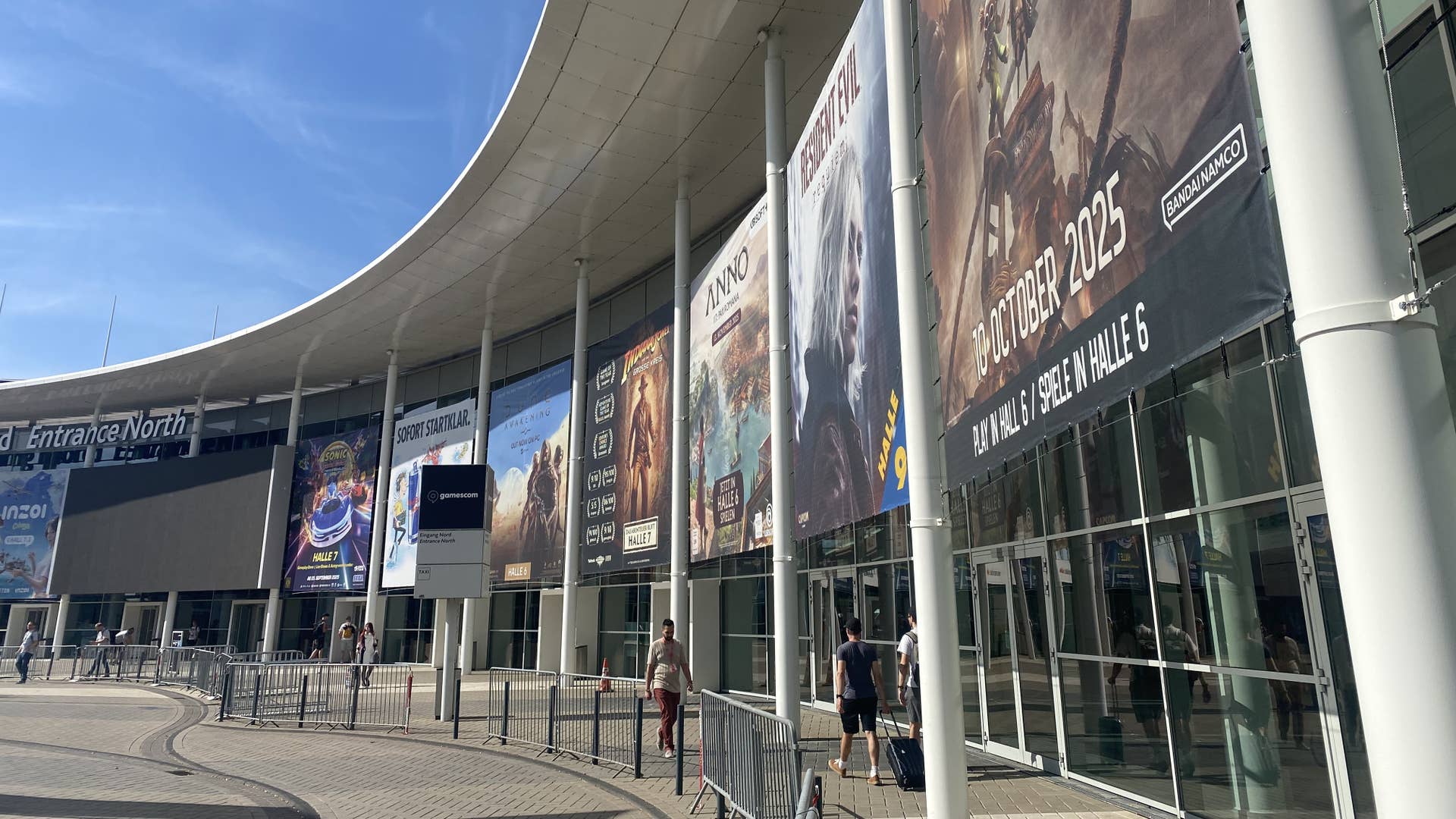 Gamescom north entrance